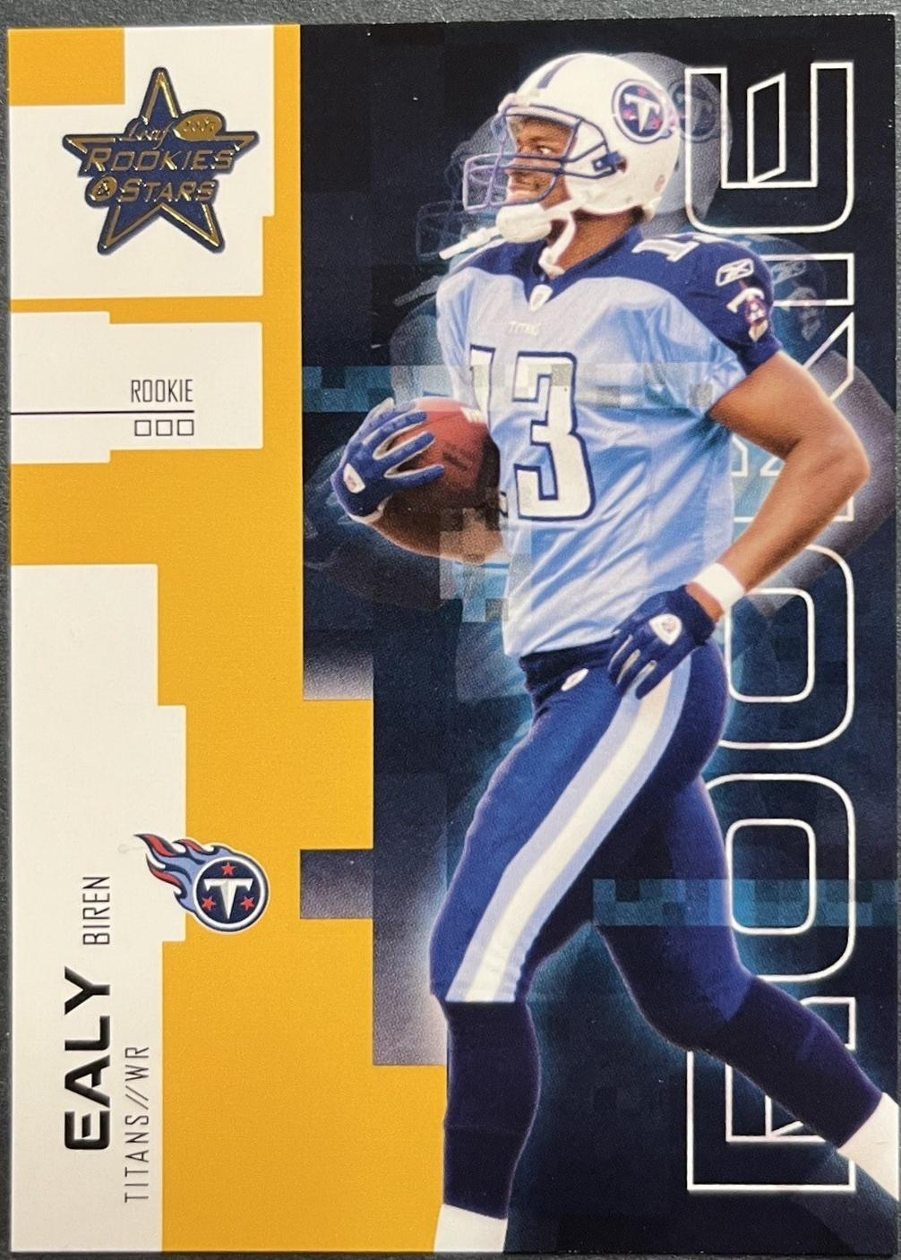 Biren Ealy #161 2007 Leaf Rookies & Stars Football