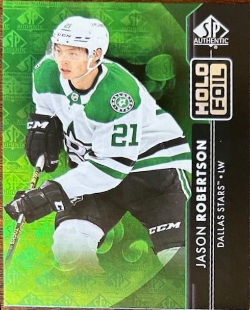 Jason Robertson #HF-26 Hockey Cards 2023 SP Authentic Holofoil