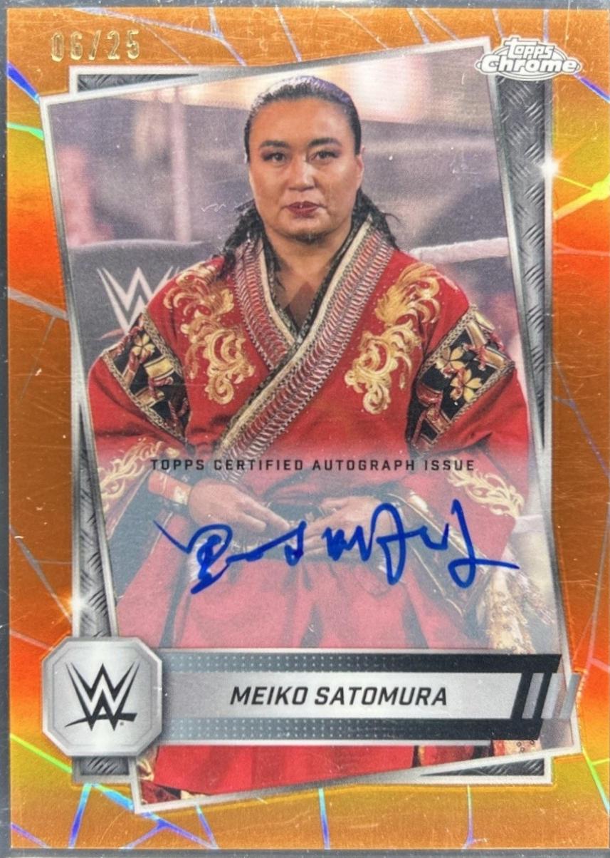 Meiko Satomura [Autograph Orange Refractor] #121