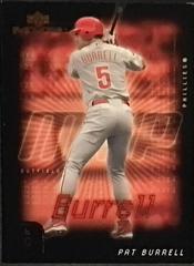 Pat Burrell #258 Baseball Cards 2002 Upper Deck MVP Prices