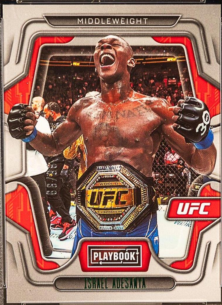 Israel Adesanya [Green] #353 Prices | 2023 Panini Chronicles UFC | UFC ...