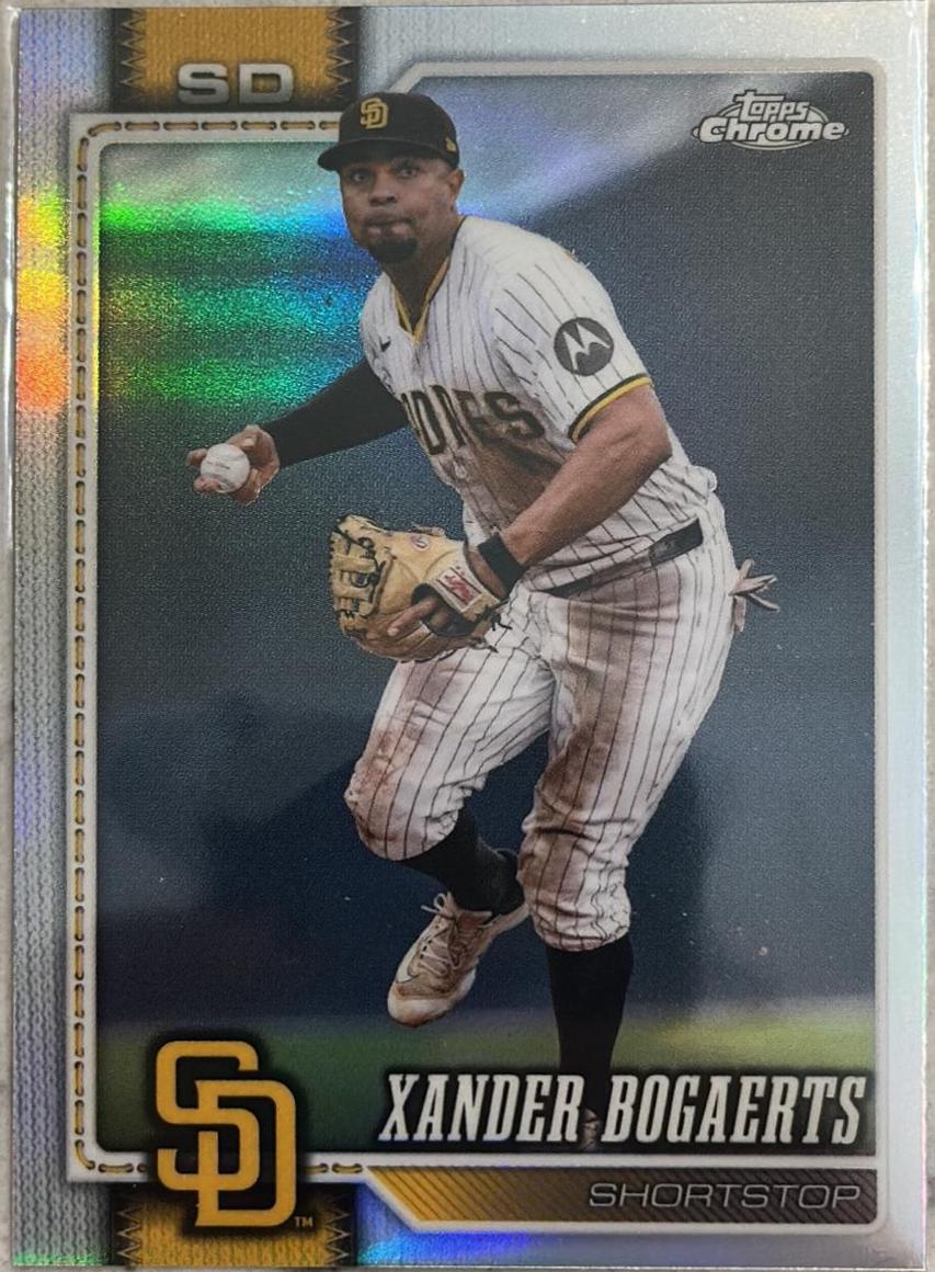 Xander Bogaerts [Refractor] (2026 Topps Chrome)
