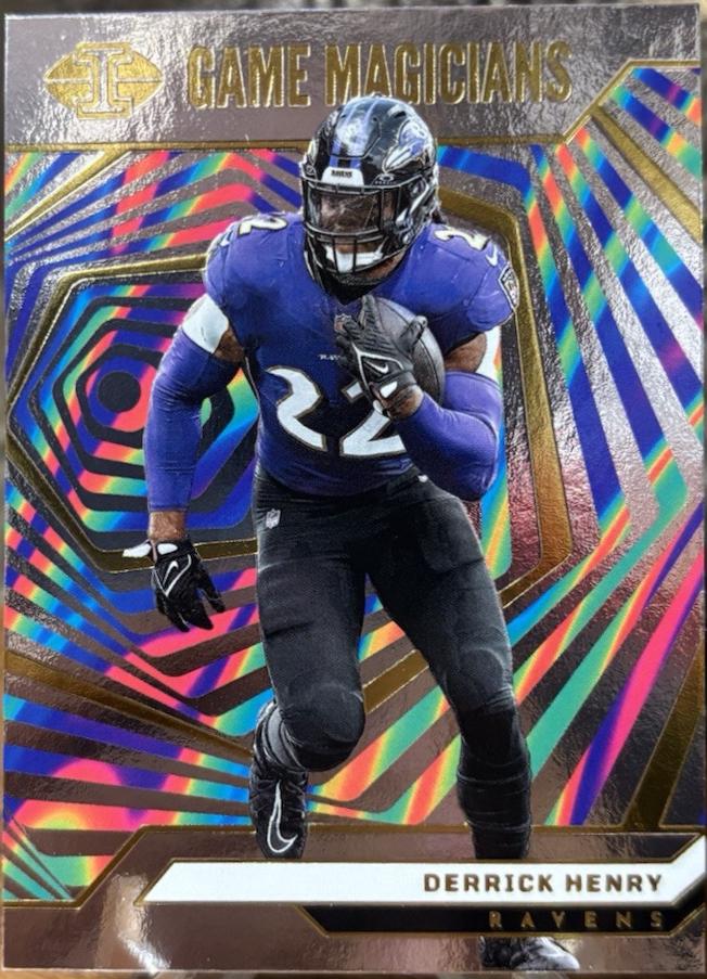 Derrick Henry #21 Football Cards 2024 Panini Illusions Game Magicians