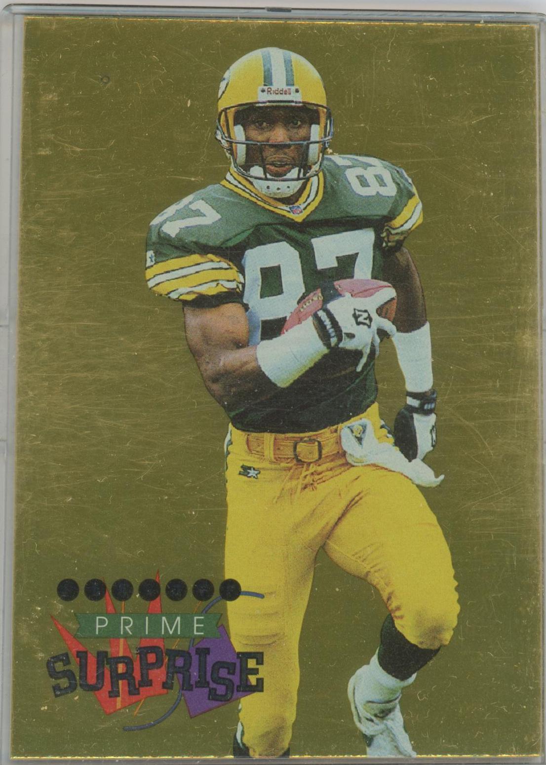 Robert Brooks #PS11 Football Cards 1996 Playoff Surprise