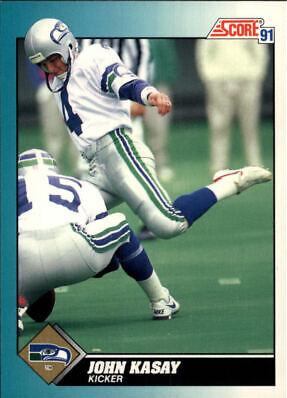 John Kasay #96T Football Cards 1991 Score Supplemental