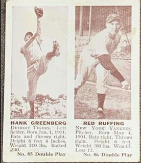 Hank Greenberg, Red Ruffing