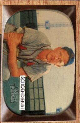 Red Schoendienst #29 Baseball Cards 2004 Bowman Heritage