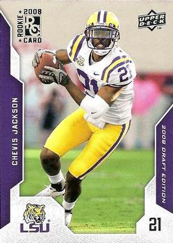 Chevis Jackson #13 Football Cards 2008 Upper Deck Draft Edition