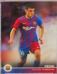Pedri #13 Soccer Cards 2021 Topps FC Barcelona