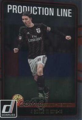Riccardo Montolivo #7 Soccer Cards 2016 Panini Donruss Production Line