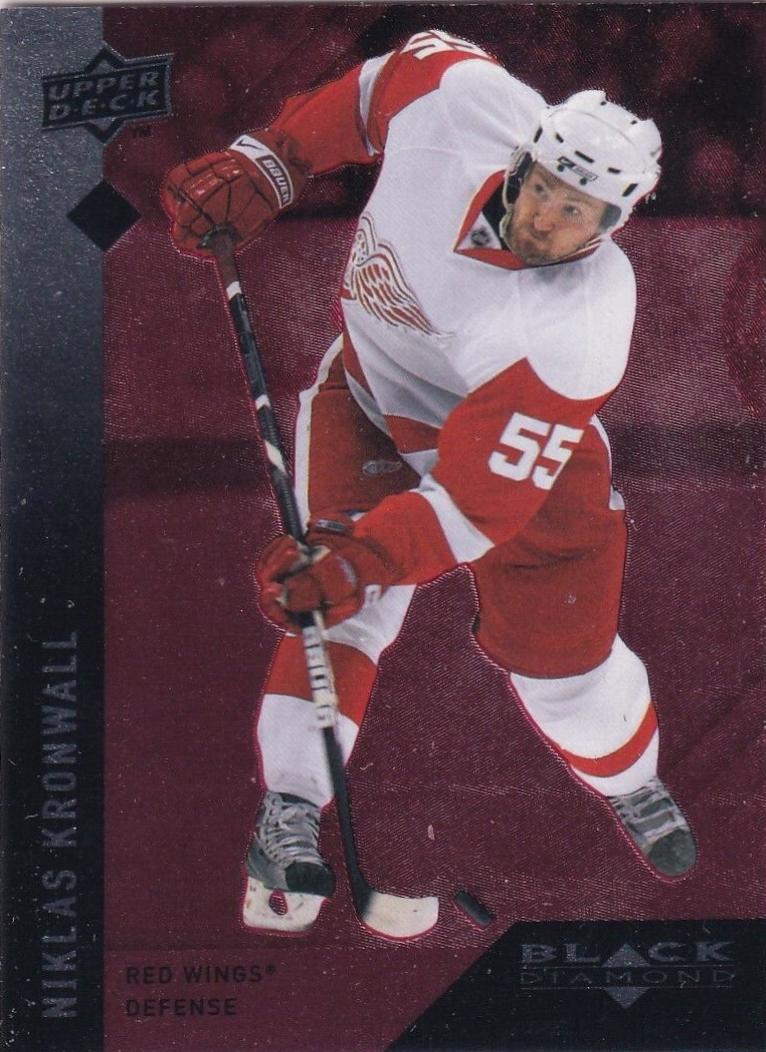 Niklas Kronwall #20 Hockey Cards 2009 Upper Deck Black Diamond