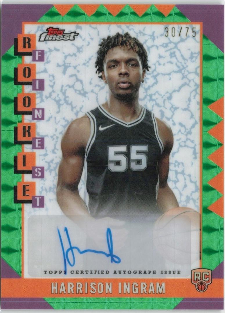Harrison Ingram [Green Geometric Refractor] #RFA-HI