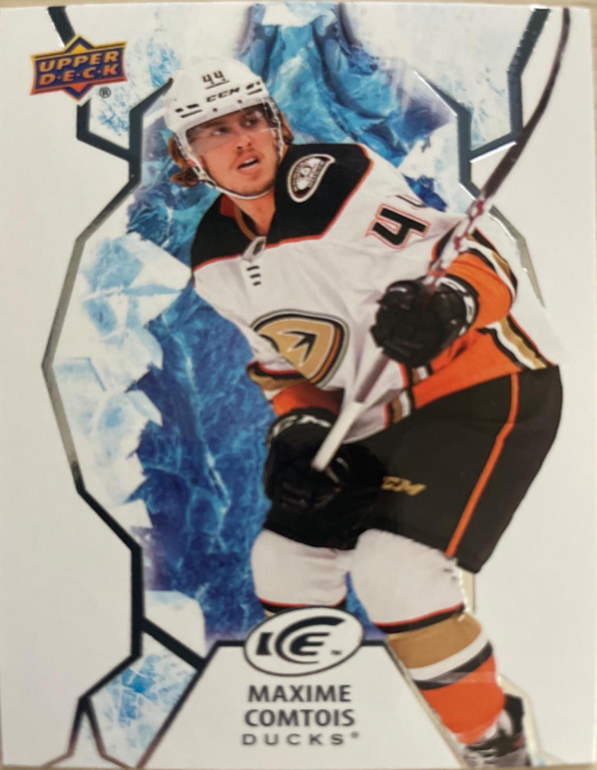 Maxime Comtois #3 Hockey Cards 2021 Upper Deck Ice