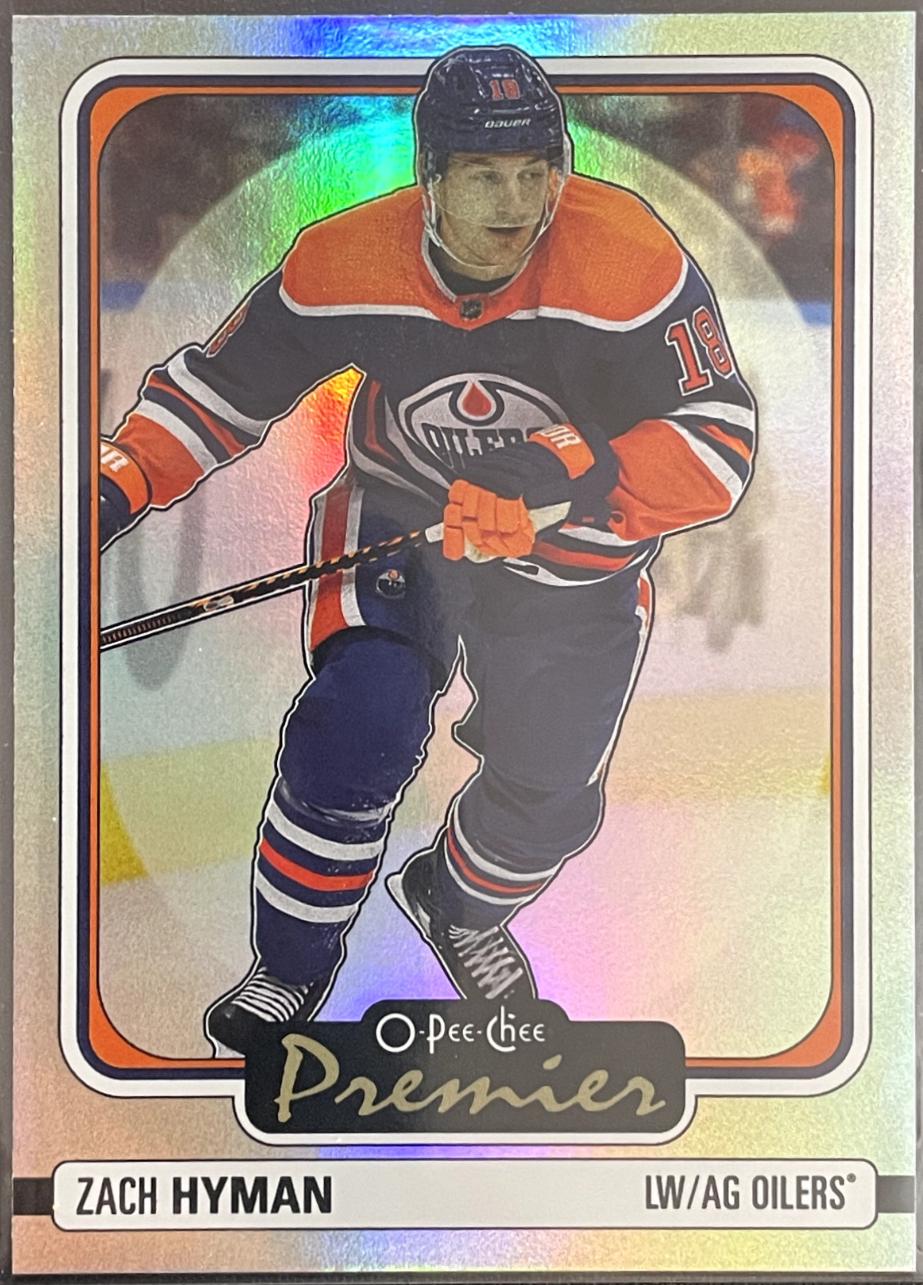 Zach Hyman #P-10 Hockey Cards 2024 O-Pee-Chee Premier