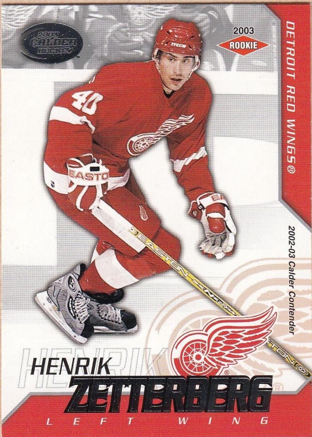 Henrik Zetterberg #116 Hockey Cards 2002 Pacific Calder