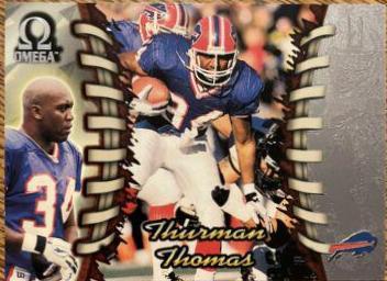 Thurman Thomas #30 Football Cards 1998 Pacific Omega