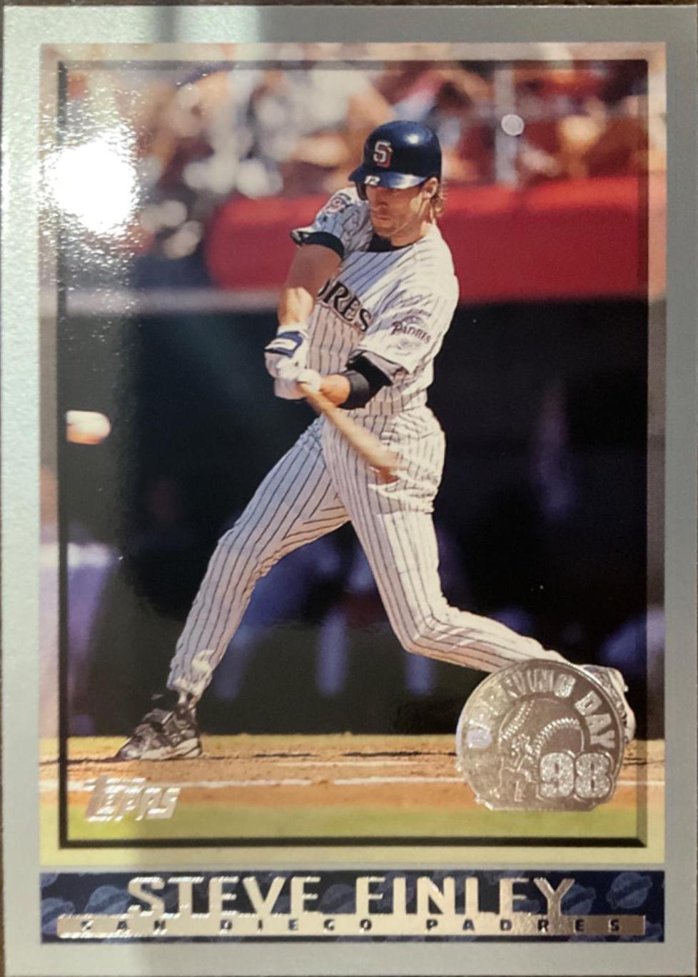 Steve Finley #157 1998 Topps Opening Day Baseball