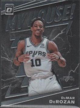 DeMar DeRozan #3 Basketball Cards 2019 Panini Donruss Optic My House