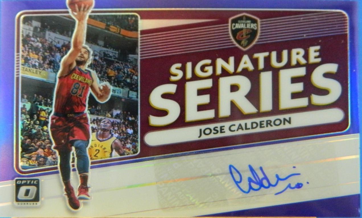 Jose Calderon [Purple] #SS-JCA