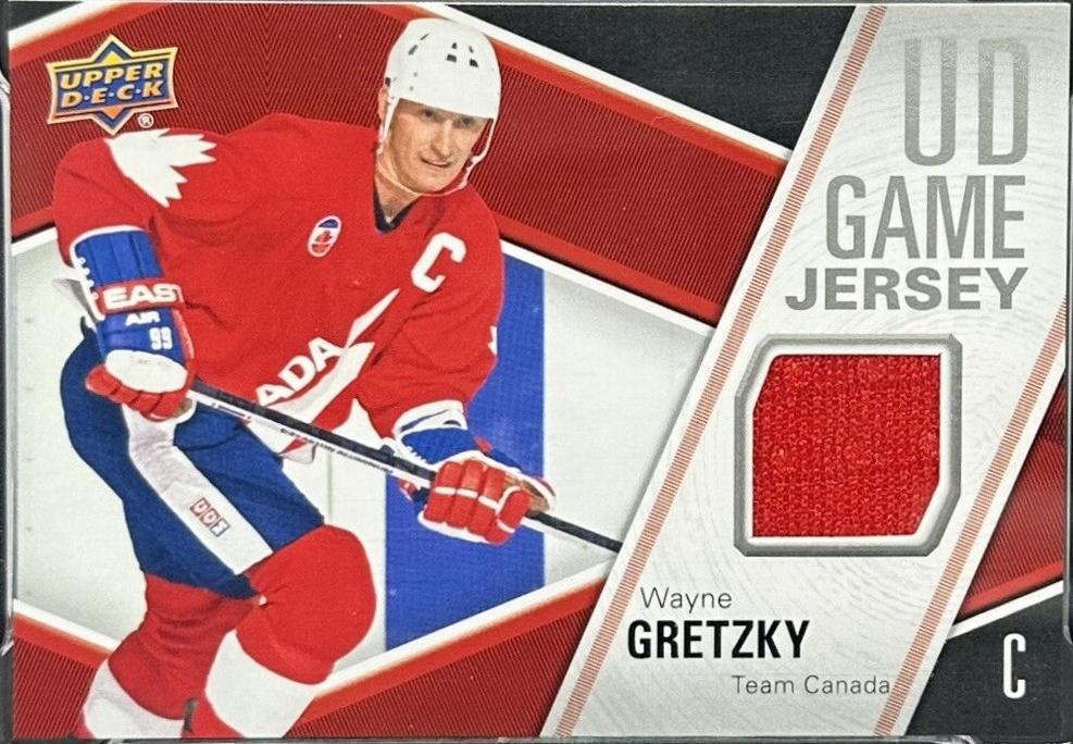 Wayne Gretzky #GJ-WG Hockey Cards 2011 Upper Deck UD Game Jersey