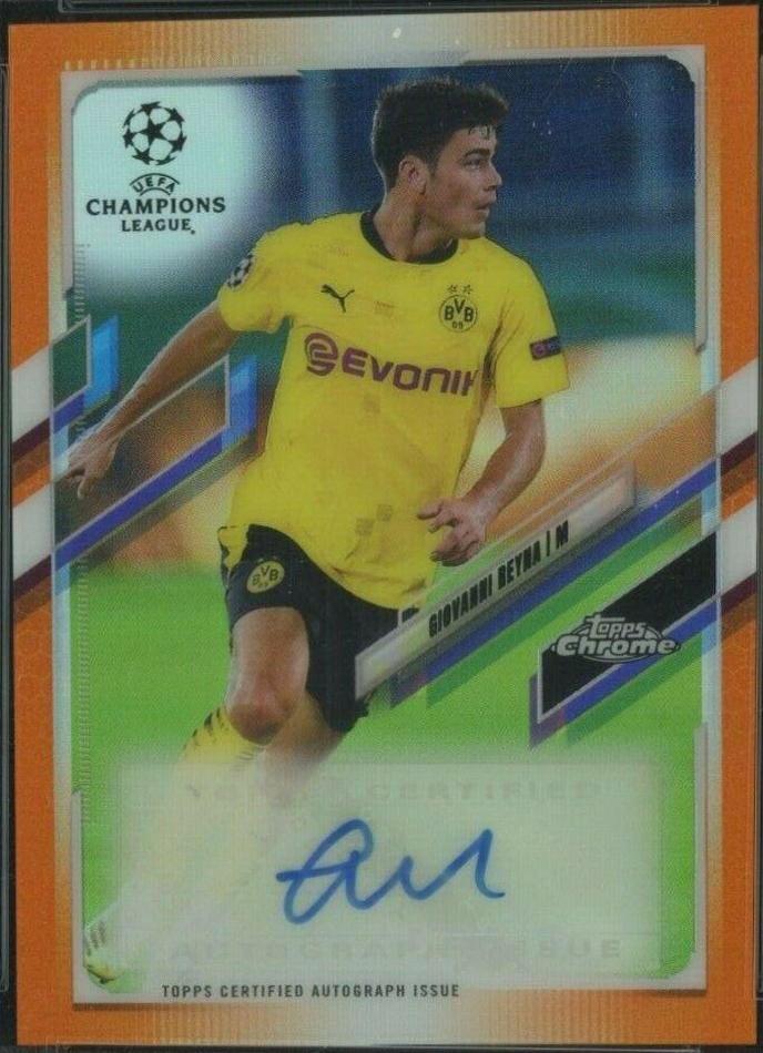 Giovanni Reyna [Orange Refractor] #CA-GRE