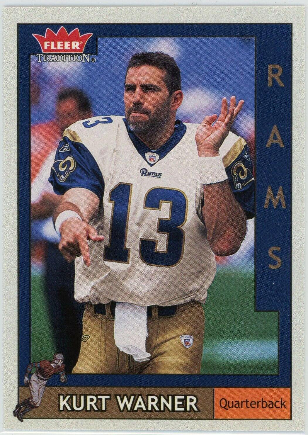 Kurt Warner #11 Football Cards 2003 Fleer Tradition
