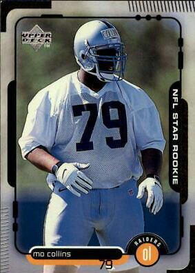 Mo Collins #41 Football Cards 1998 Upper Deck