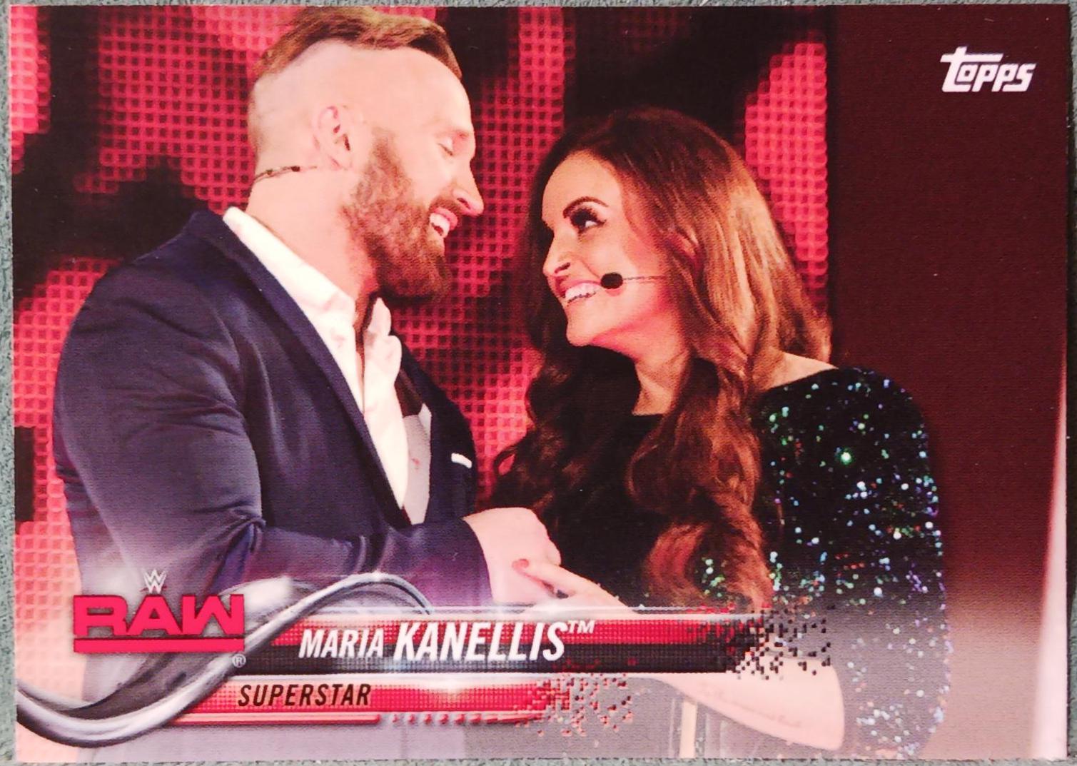 Maria Kanellis #R-27 Wrestling Cards 2018 Topps WWE Then Now Forever Roster Update