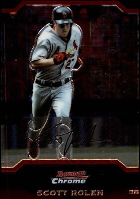 Scott Rolen #11 Baseball Cards 2004 Bowman Chrome