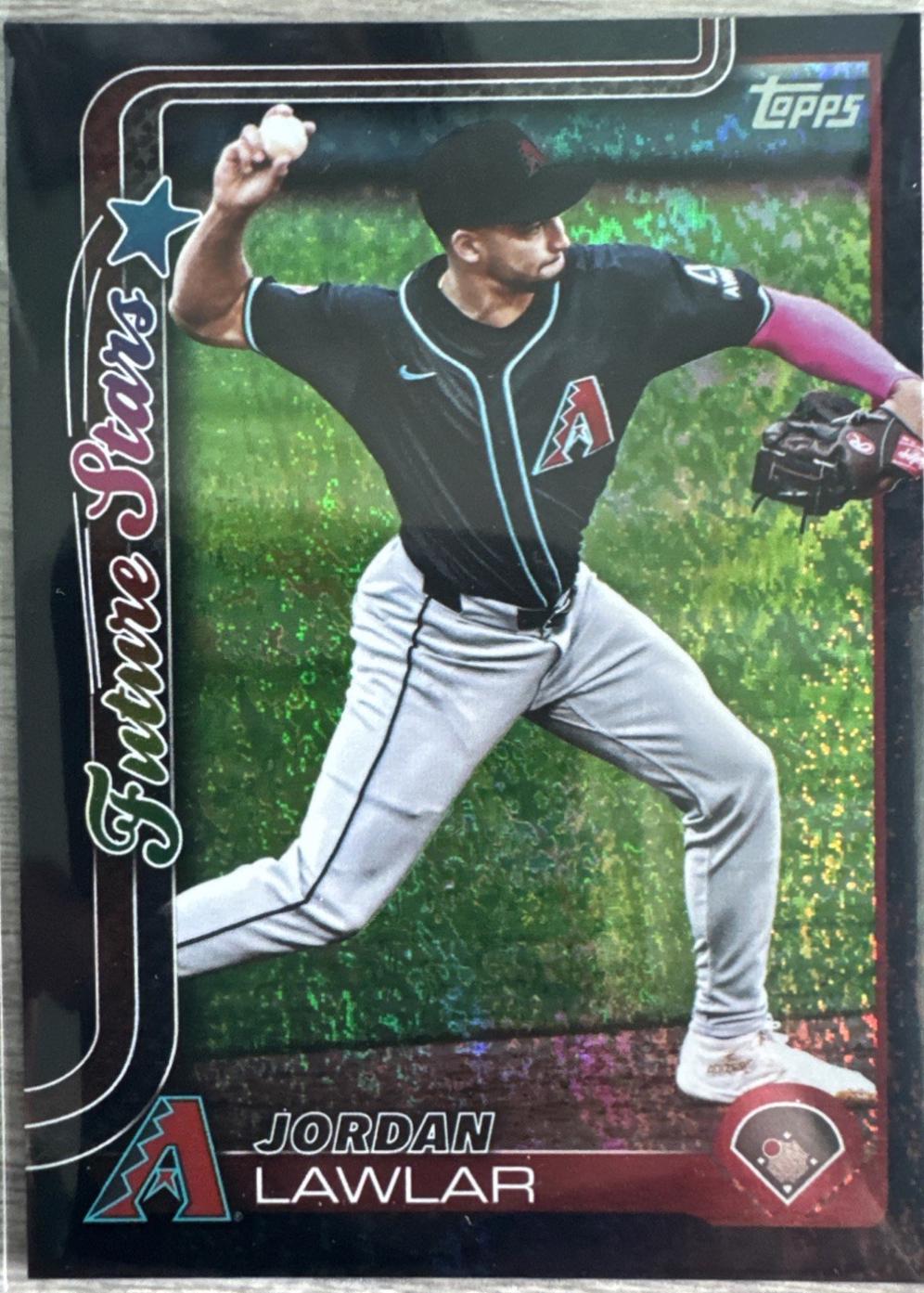 Jordan Lawlar [Black Diamante Foil] #452