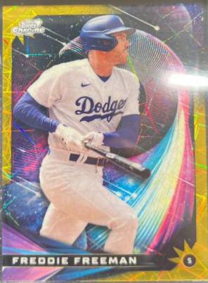 Freddie Freeman [Gold Interstellar] #SG-11