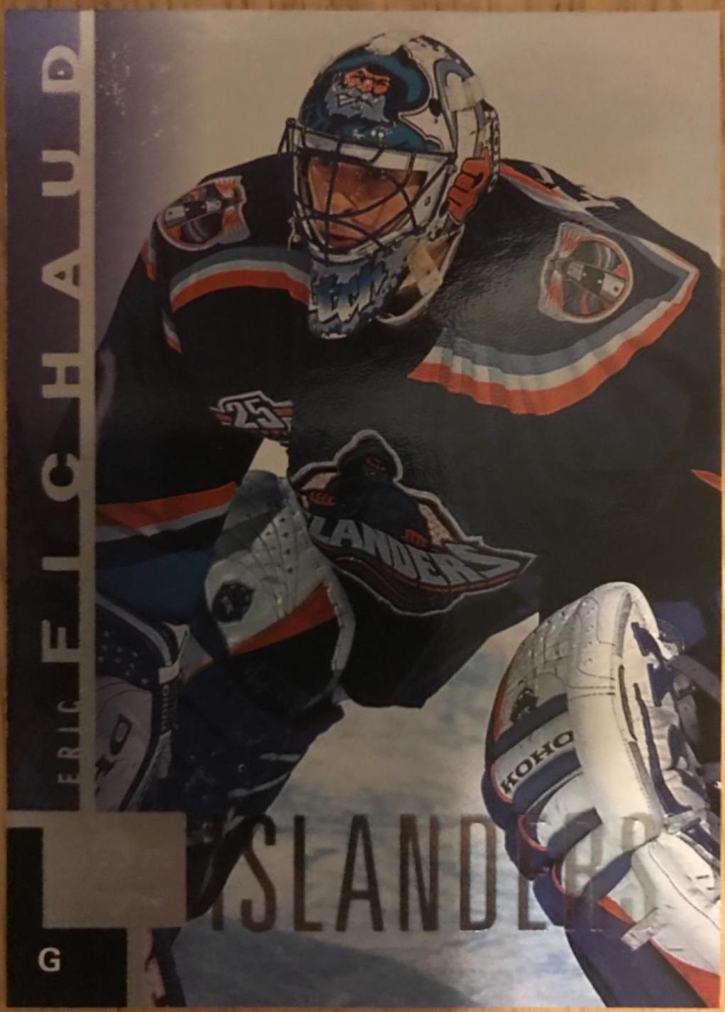 Eric Fichaud #102 Hockey Cards 1997 Upper Deck