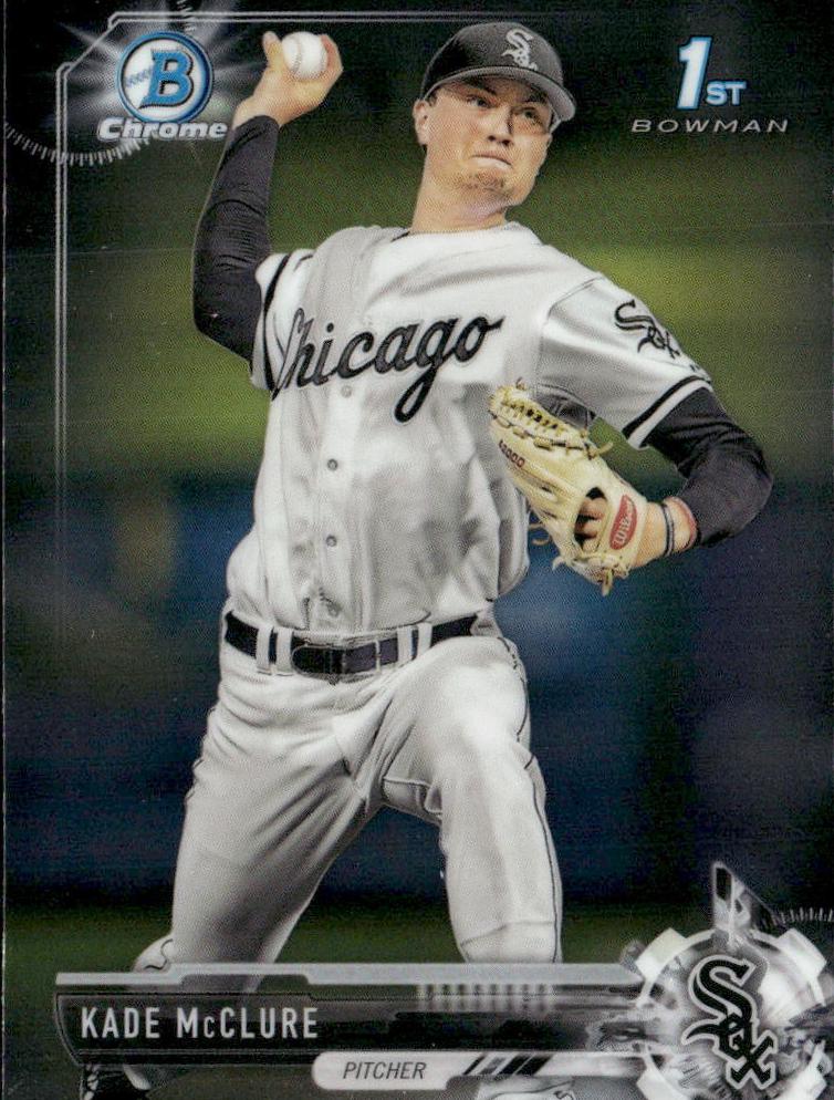 Kade McClure #BDC173 2017 Bowman Draft Chrome Baseball
