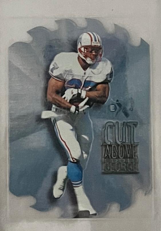 Eddie George #4 Football Cards 1997 Skybox E X2000 A Cut Above