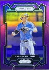 Carson Williams [Purple] #77 Baseball Cards 2024 Panini Prizm Prices