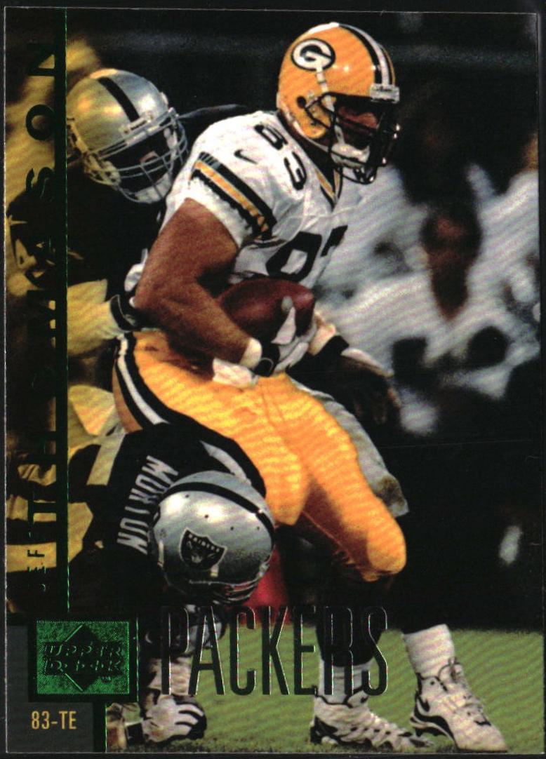 Jeff Thomason #34 1998 Upper Deck Shopko Green Bay Packers II Football