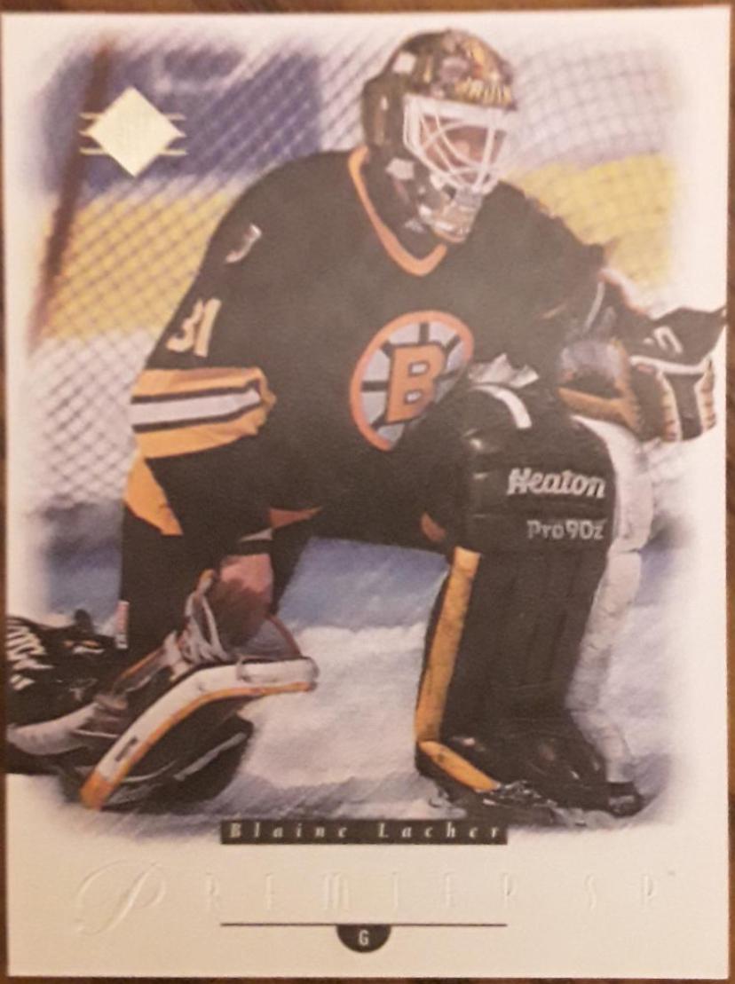 Blaine Lacher #8 Hockey Cards 1994 SP Premier