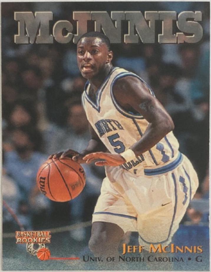 Jeff McInnis #45 1996 Score Board Basketball Rookies