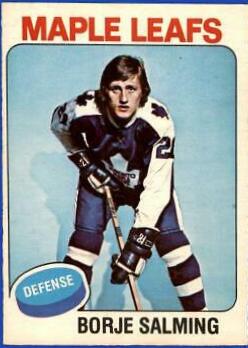 Borje Salming #283 Hockey Cards 1975 O-Pee-Chee