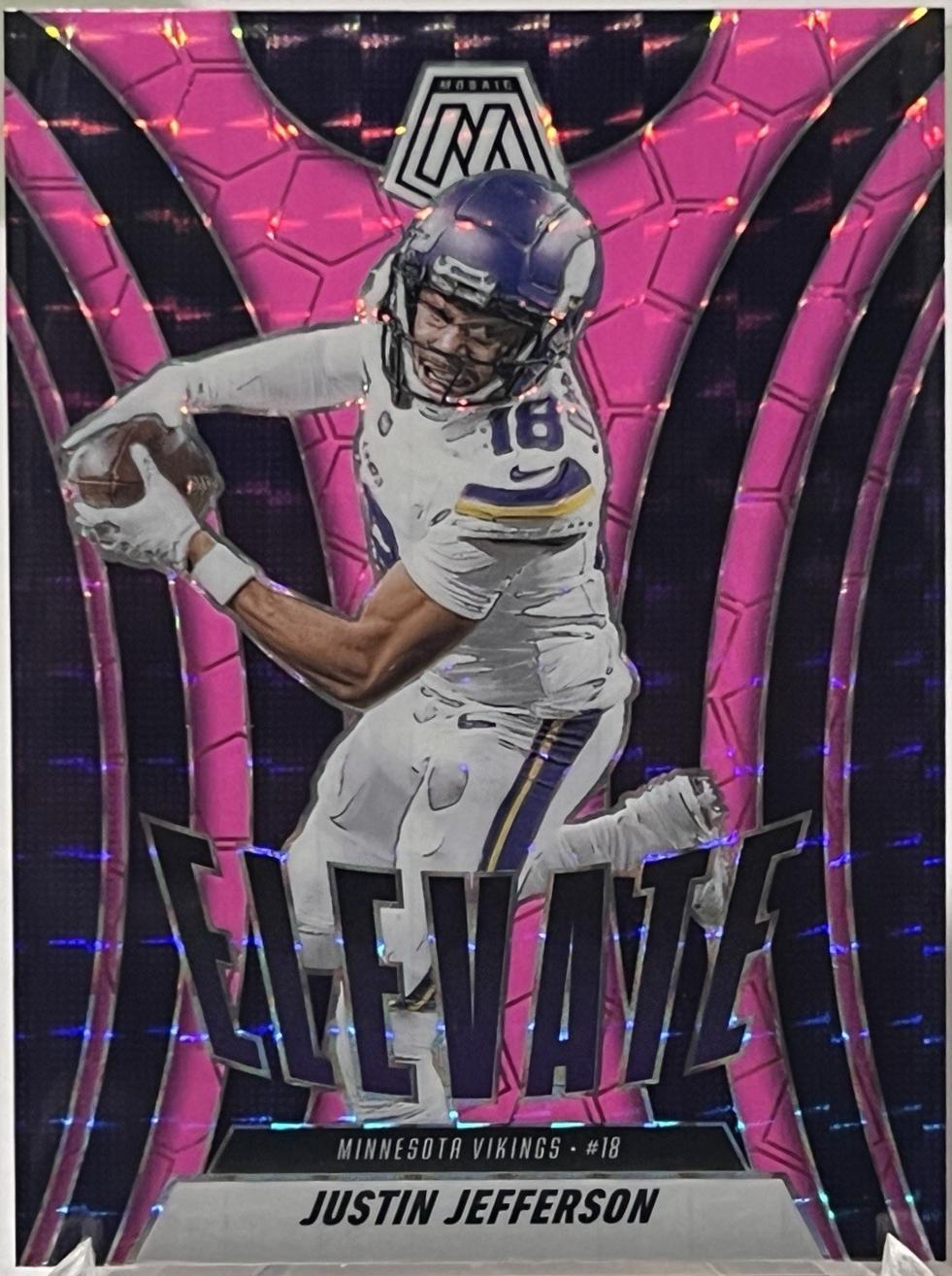 Justin Jefferson [Mosaic Pink Fluorescent] #13 Prices | 2025