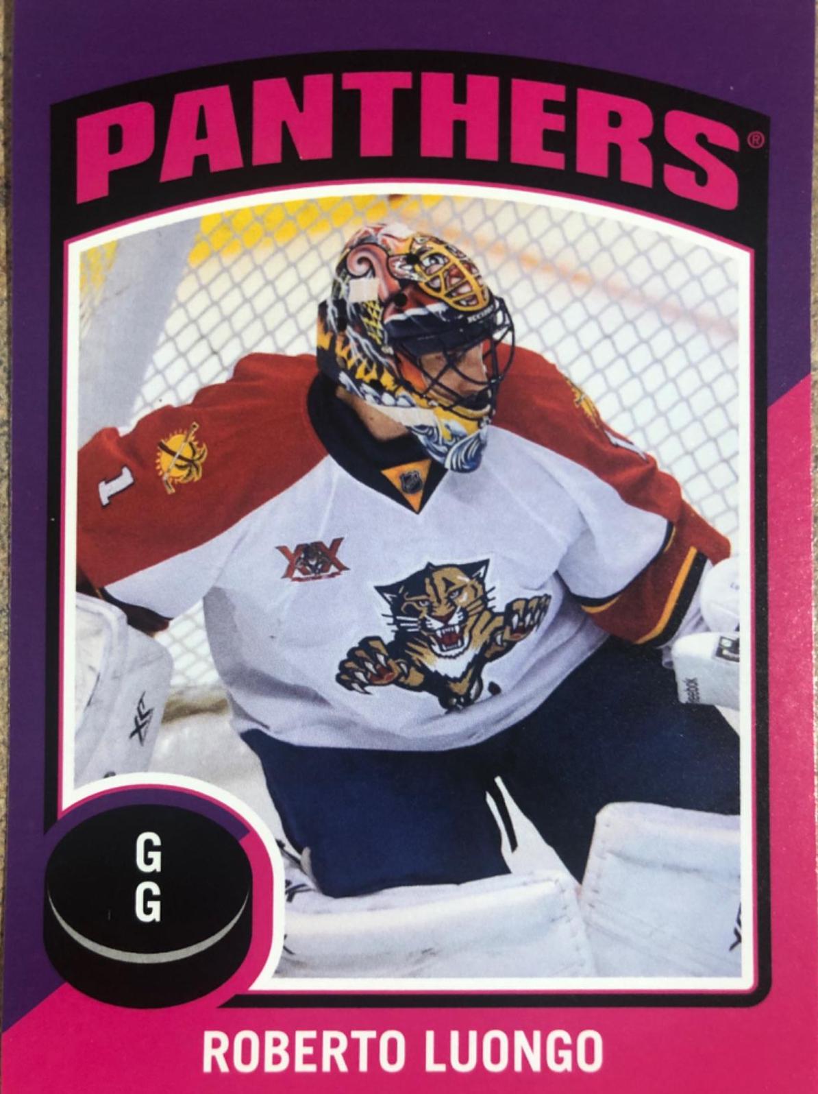 Robert Luongo #ST-56 Hockey Cards 2014 O-Pee-Chee Stickers