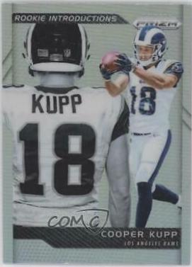 Cooper Kupp #9 Football Cards 2017 Panini Prizm Rookie Introductions