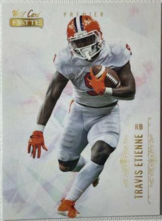 Travis Etienne #MBC-10 Football Cards 2021 Wild Card Matte