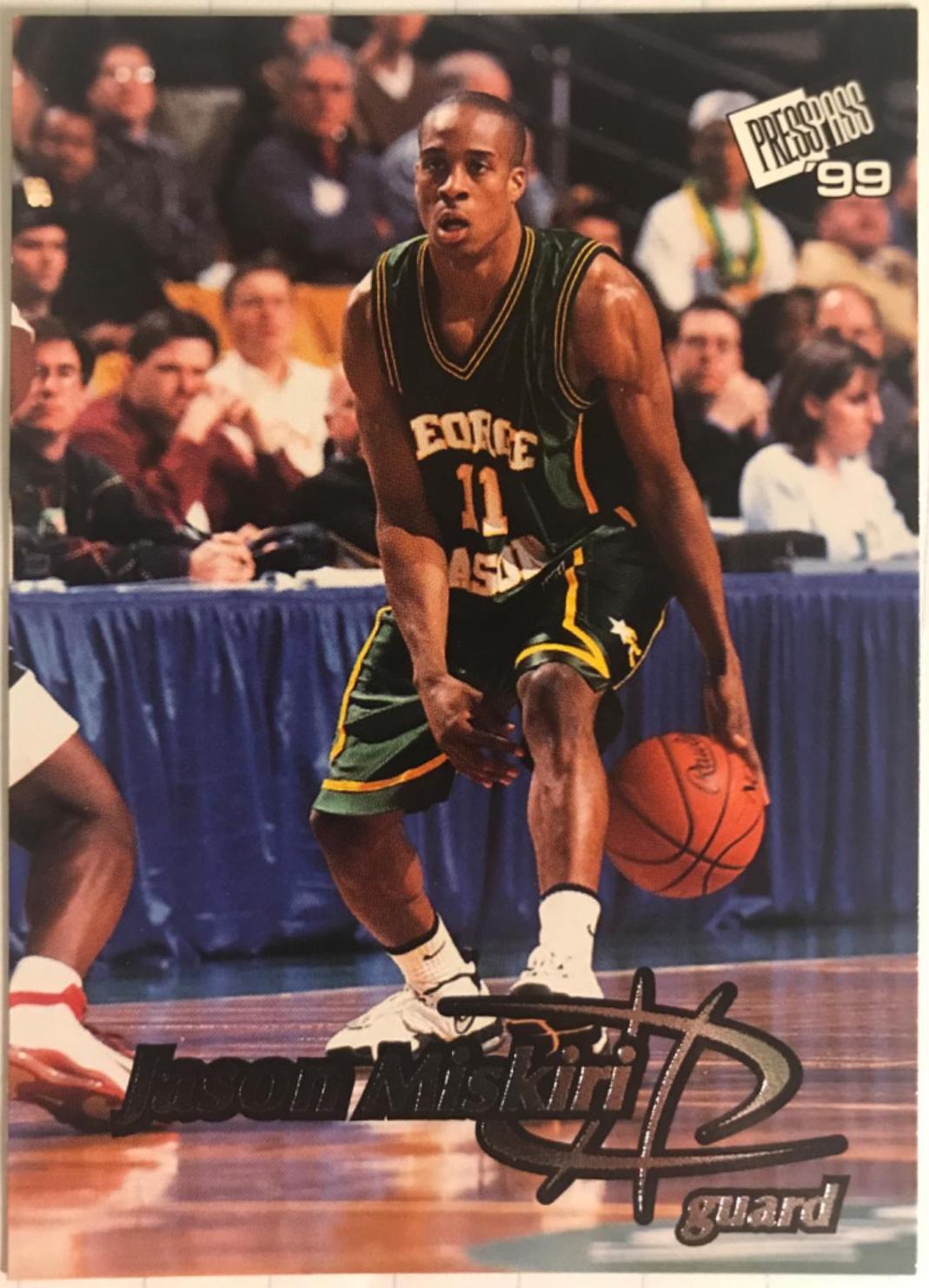 Jason Miskiri #44 Basketball Cards 1999 Press Pass
