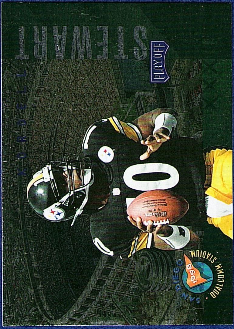 Kordell Stewart #6 Football Cards 1998 Playoff Super Bowl Card Show