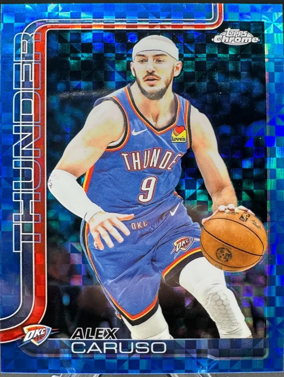 Alex Caruso [Blue X-Fractor] #170