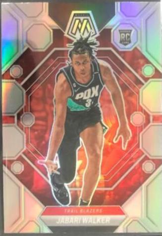 Jabari Walker #215 Basketball Cards 2022 Panini Mosaic