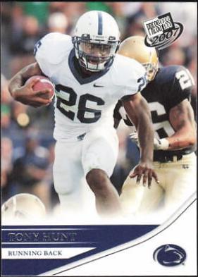 Tony Hunt #7 Football Cards 2007 Press Pass