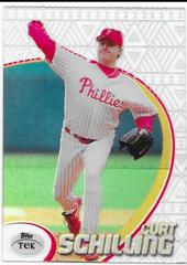 Curt Schilling [Pattern 69] #32 Baseball Cards 1998 Topps Tek Prices