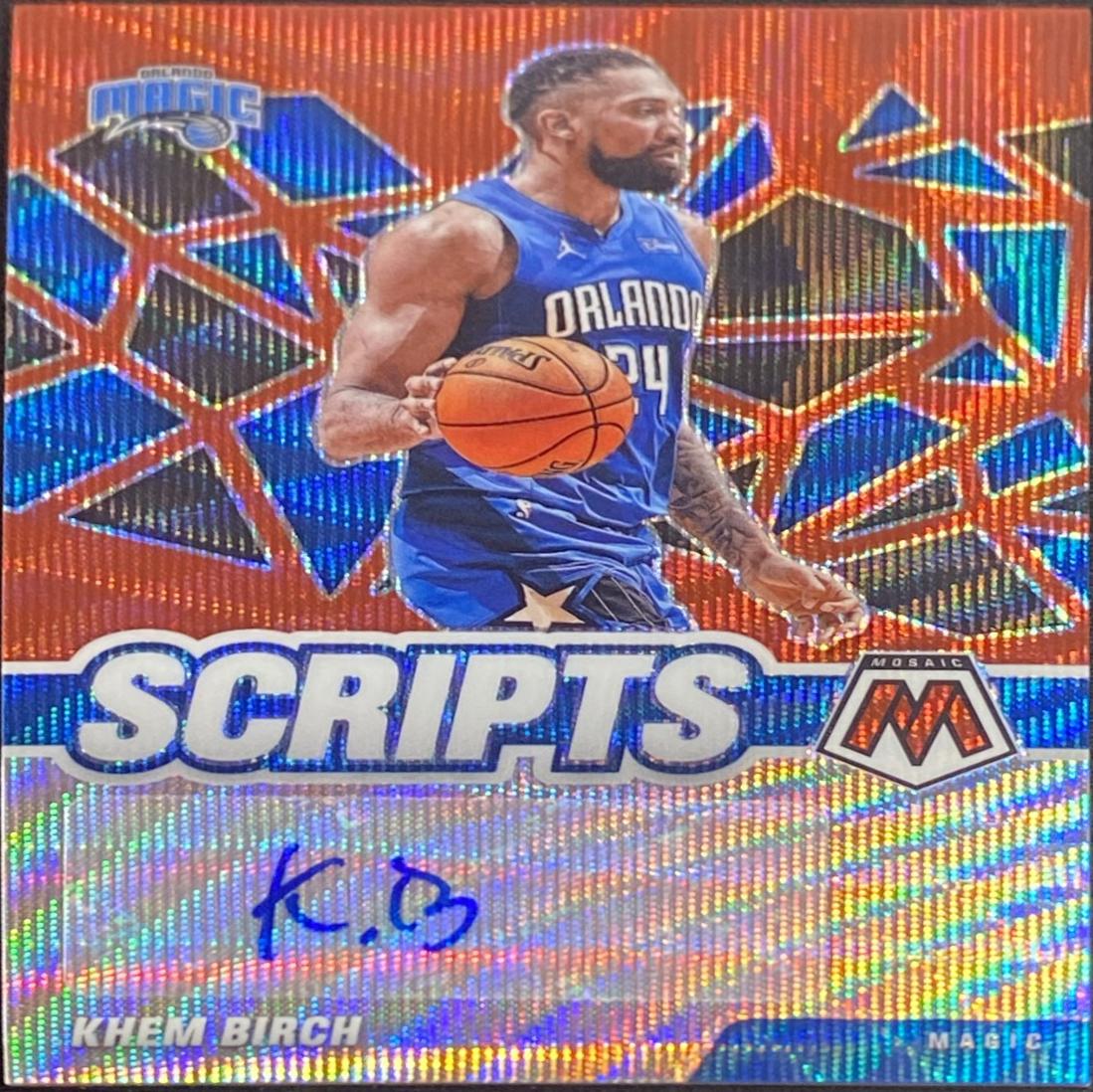 Khem Birch [Red Wave] #SC-KHB
